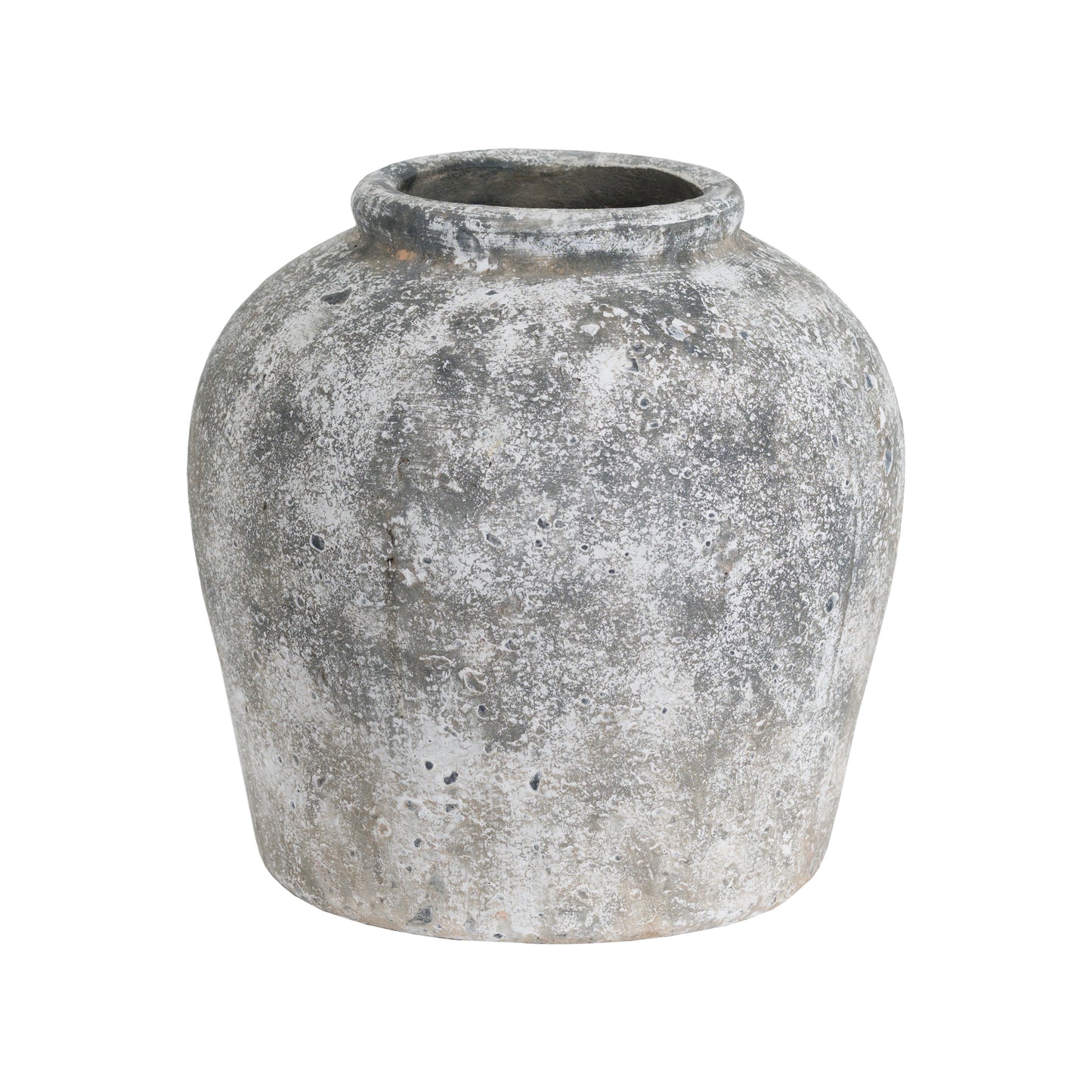 Distressed Stone Ceramic Vase