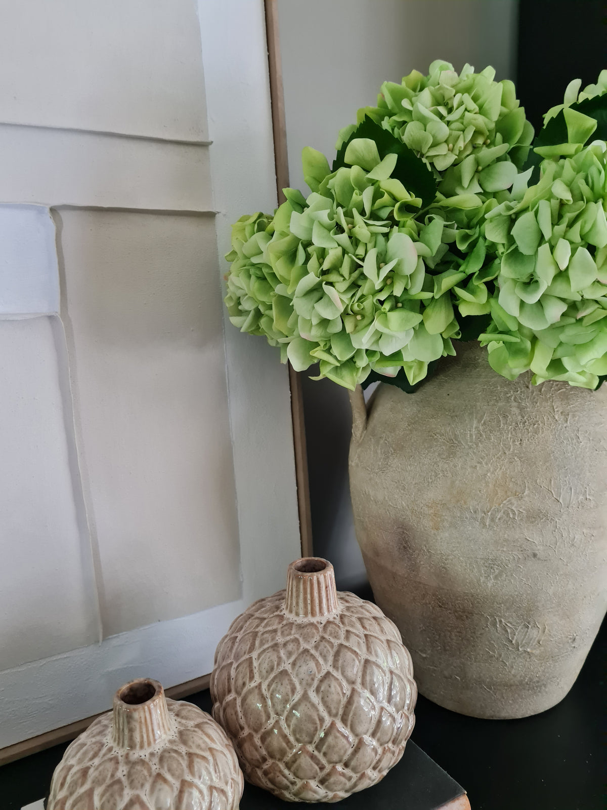 Green hydrangea