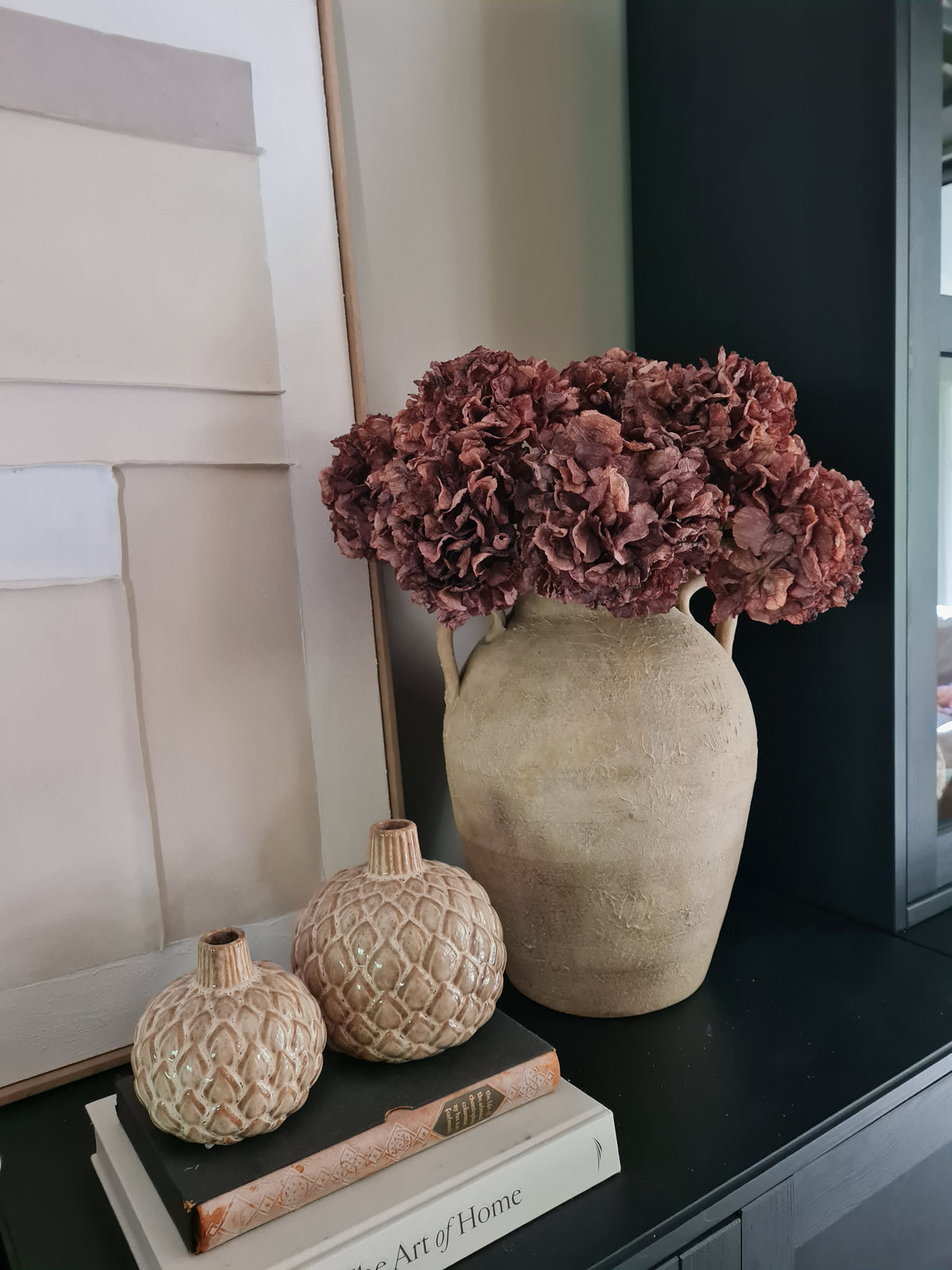 The Harlow - Hydrangea arrangement