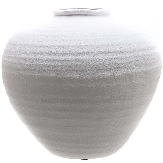 Matt White Vase