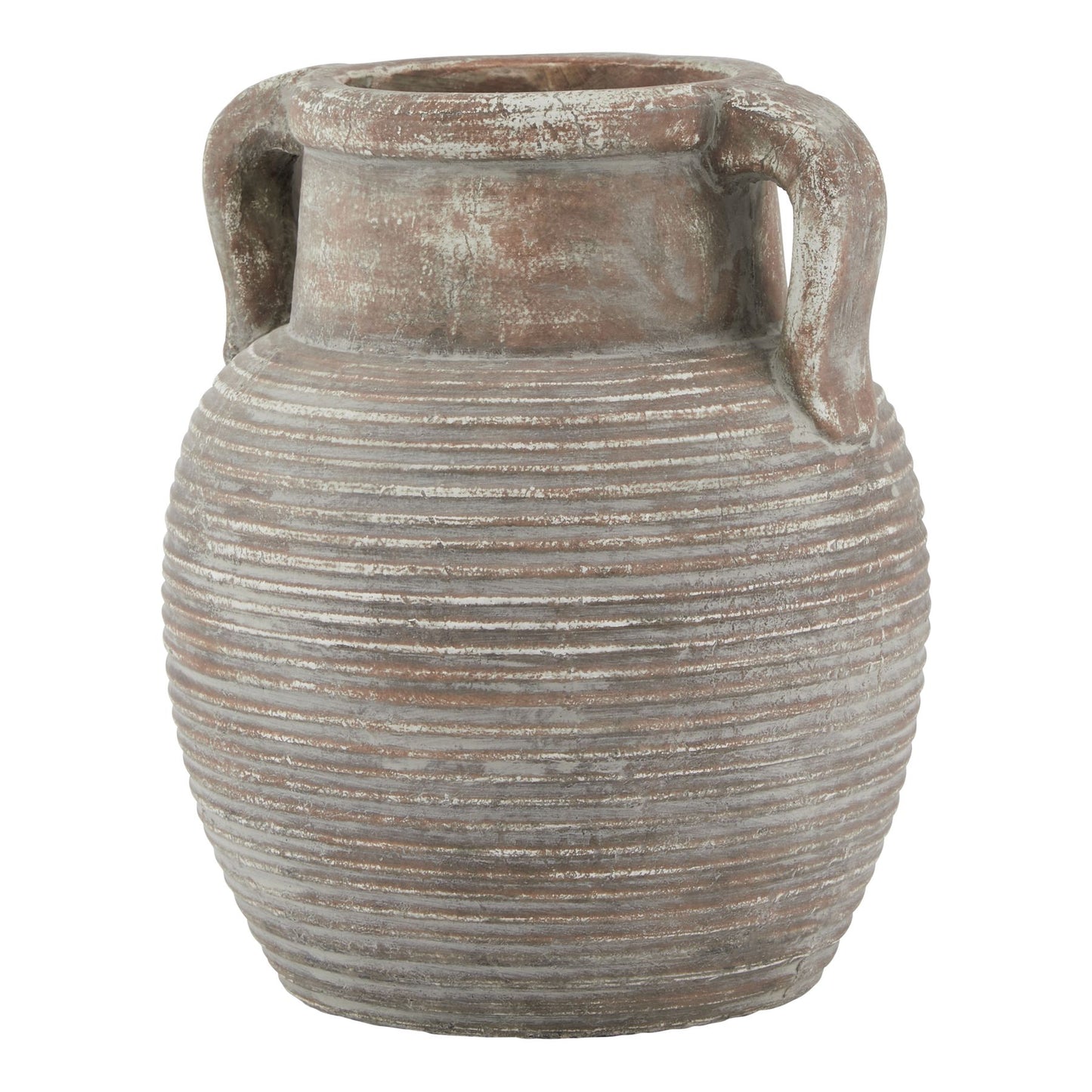 Rustic Brown Amphora Pot