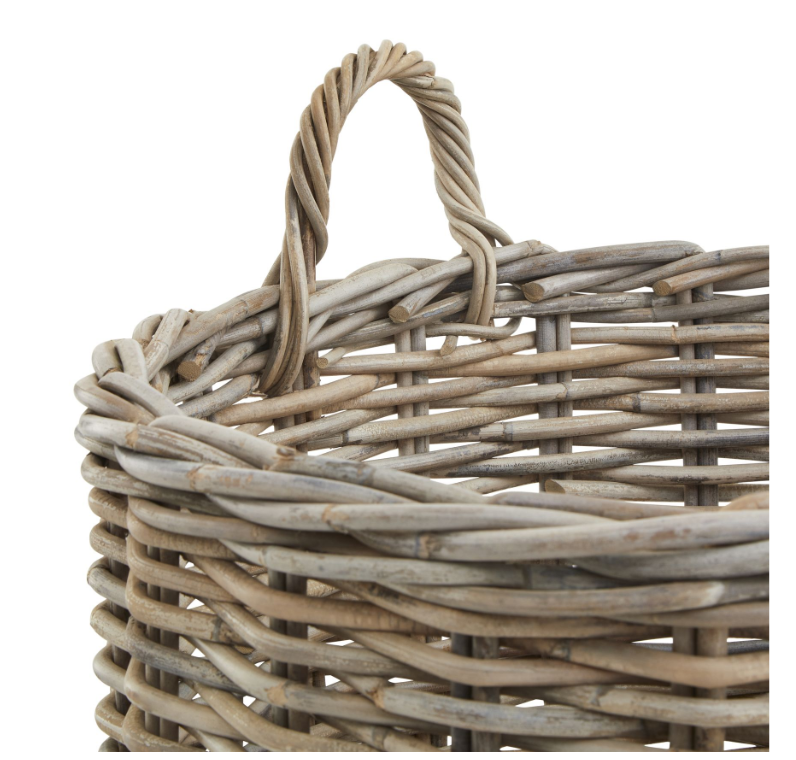Round Storage Basket Trio